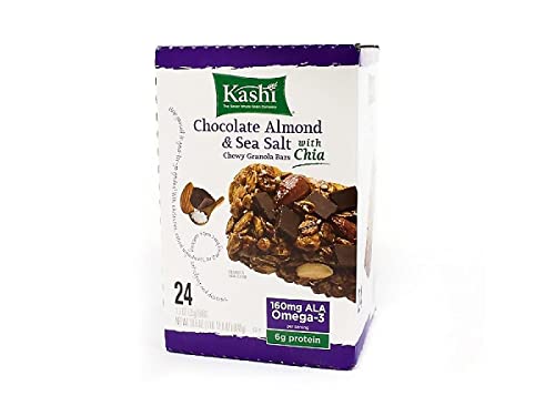 Kashi Granola Bars, Chewy, Chocolate Almond & Sea Salt with Chia 24ct. by kashi (1 box)
