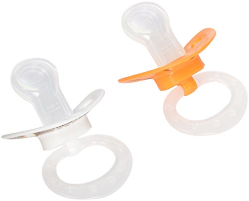 Nuk 62830 Size 18-36 Months Silicone NUK Sports Orthodontic Pacifier Assorted Styles 2 Pack