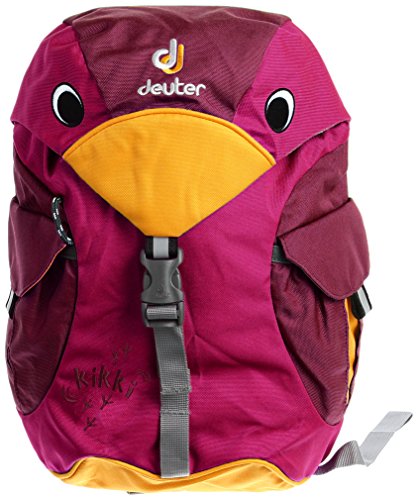 Deuter Mixte Enfant Kikki Sac à Dos, Rouge (Magenta/Blackberry), 24x36x45 Centimeters (W x H x L)
