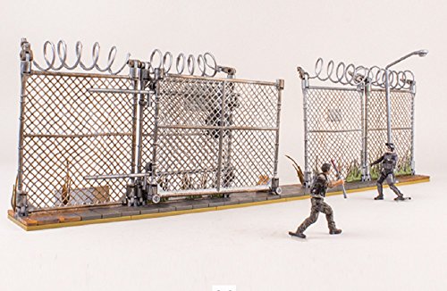 McFarlane Toys, The Walking Dead Exclusive Building Set, Prison Gate & Fence (14556)