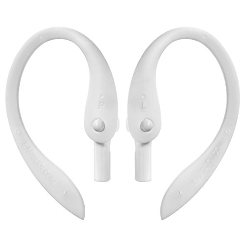 EARBUDi Flex - Clips on and Off Your Apple iPhone Wired EarPods | Bends for Amazing Custom Hold on Your Ear | Designed for Your Wired EarPods That Come Free with The Latest iPhone Models | (White)
