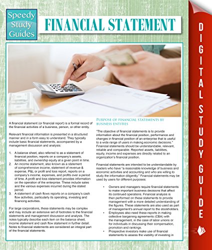Financial Statements (Speedy Study Guides) (English Edition)