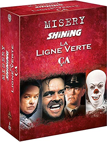 Stephen King : Misery + Shining + La ligne verte + Ça [Édition Limitée]