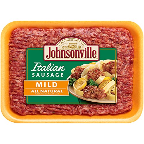 Johnsonville, Mild Italian Ground Sausage, 16 oz (Frozen)