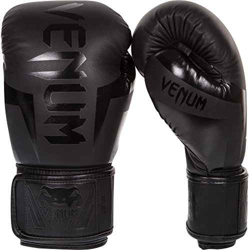 Venum, Elite Gants de boxe, Mixte Adulte, 16 Oz, Noir