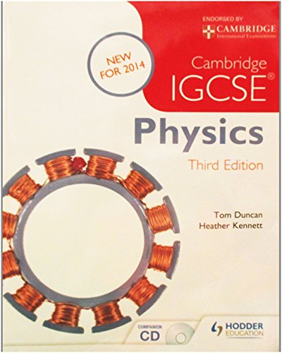 Cambridge IGCSE Physics, 3rd edition 3 Pap/Cdr edition by Duncan, Tom (2014) Paperback