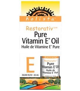 Holista Restorativ Pure Vitamin E Oil 28,000 IU, 1 Ounce (28ml) (1 Ounce / 28 ml)