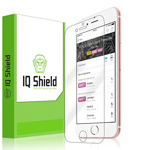 IQShield Screen Protector Compatible with Apple iPhone 6S (iPhone 6 4.7 inch) LiquidSkin Anti-Bubble Clear TPU Film