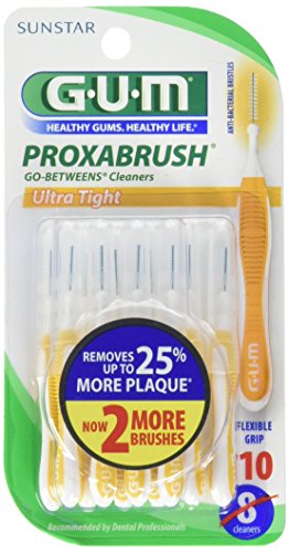 G-U-M Proxabrush Go-Betweens Cleaners, Ultra Tight, 8 ea by GUM