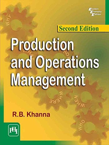 PRODUCTION AND OPERATIONS MANAGEMENT