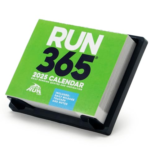 2018 Runner's Daily Desk Calendar by Gone For a Run | Daily Running Quotes and Inspiration