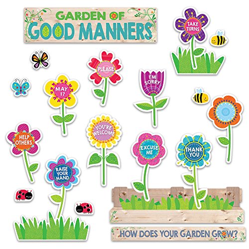 Creative Teaching Press Garden of Good Manners Mini Bulletin Board (6949)