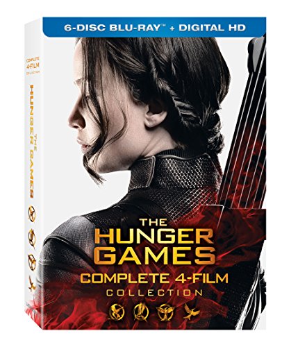The Hunger Games: Complete 4 Film Collection [Blu-ray]
