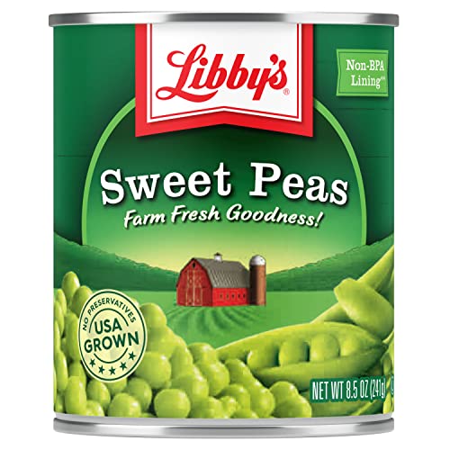 Libby's Sweet Peas, 8 Pound (Pack of 12)