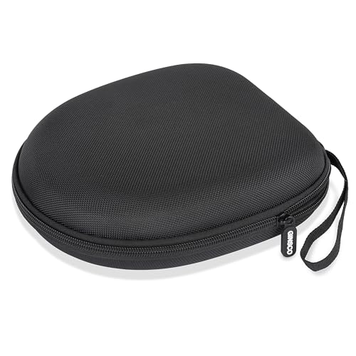 Ginsco Universal Headphone Case Compatible with JBL Tune 510BT 720BT, Sony WH-CH 720N/WH-CH520, Soundcore Q20/Q30 BERIBES KVIDIO TOZO etc, Travel Carrying Hard Shell Case Black
