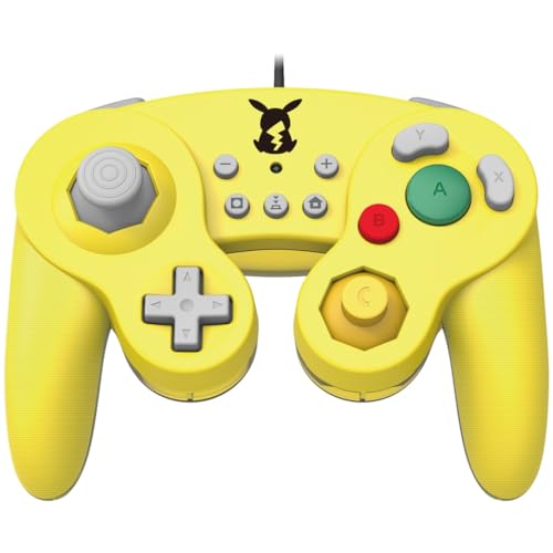 Nintendo Switch Battle Pad (Pikachu) GameCube-Style Controller by HORI - Officially Licensed By Nintendo