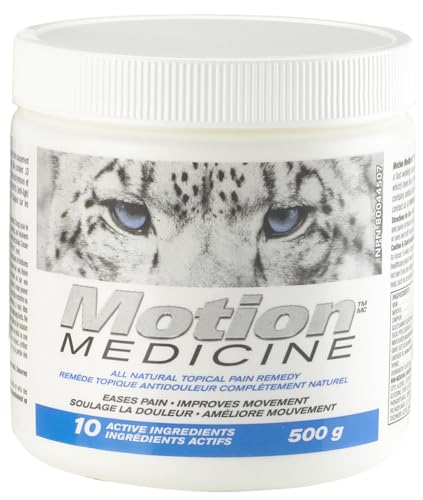 Motion Medicine Topical Remedy 500 Gram - Fast-Acting, Deep-Penetrating Relief for Knee, Back, Muscle, Neck & Shoulder Pain