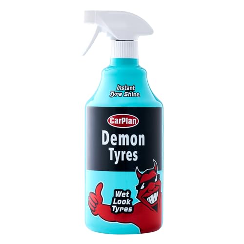 CarPlan Demon Tires – 34 fl oz – Wet Look Tire Finish