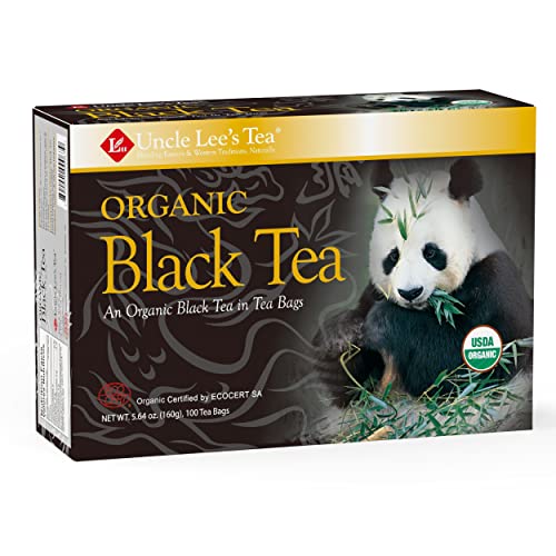 Organic Black Tea by Uncle Lee's Tea, 100-pack