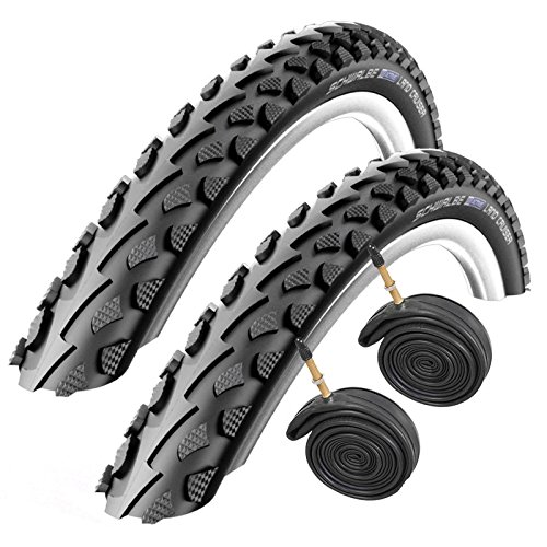 Schwalbe 700 x 35c Hybrid Bike Tires with Presta Tubes (Pair)