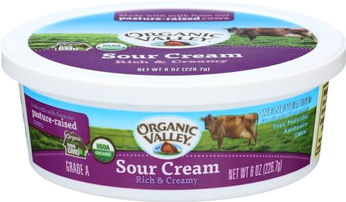 Organic Valley Sour Cream Organic, 8 oz