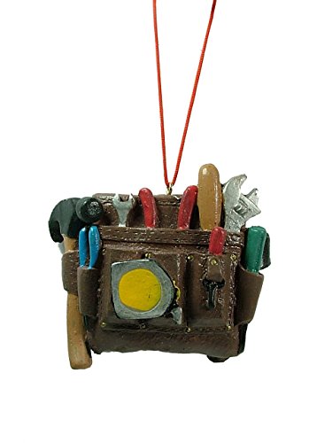 Midwest Tool Belt Box Wrench Hammer Handyman Christmas Tree Ornament