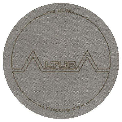 The ULTRA: Premium Metal Filter for AeroPress Coffee Makers by ALTURA - Stainless Steel, Washable & Reusable. Lifetime 100% Guarantee