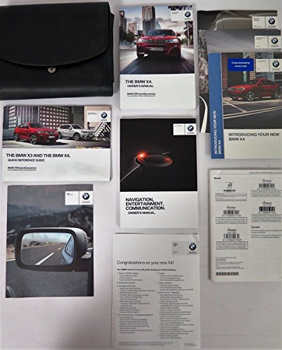 2015 BMW X4 with navigation manual Owners Manual