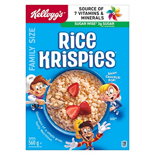 Kellogg's Rice Krispies Cereal Original, Family Size, 560g