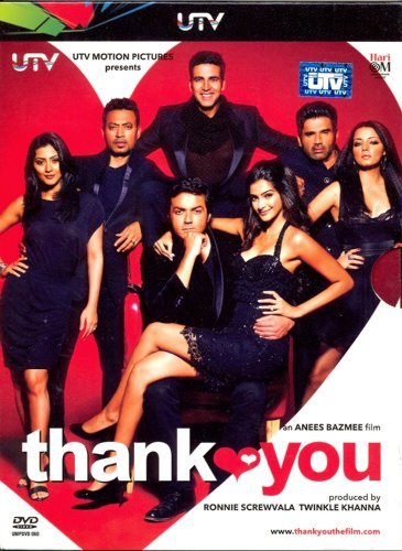 Thank You Bollywood DVD With English Subtitles by Akshay Kumar