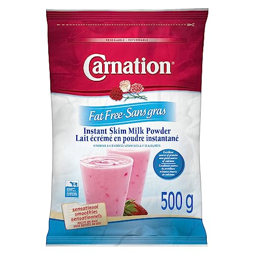 Carnation Fat Free Instant Skim Milk Powder, 500g, Product of Canada