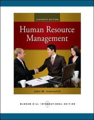 Human Resource Management by John M. Ivancevich (2009-04-01)
