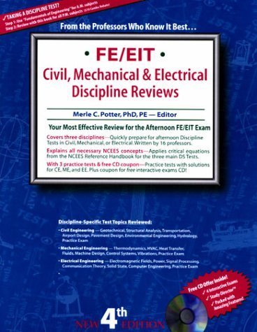 FE/EIT Discipline Review : Civil, Mechanical, Electrical (2000-08-01)