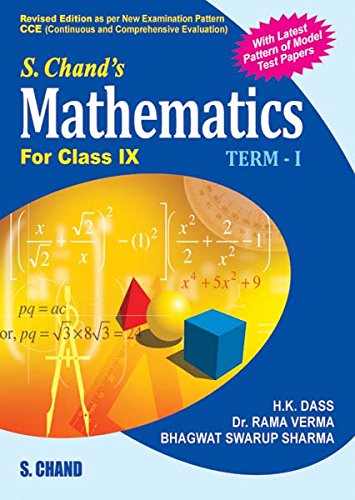 S.Chand’S Mathematics For Class IX Term I
