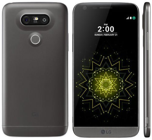 Neuf débloqué LG G5 (Titan) 13,5 cm IPS écran Quad HD Caméra 16 MP 4 Go de RAM 2,1 GHz Processeur Qualcomm Snapdragonal 820