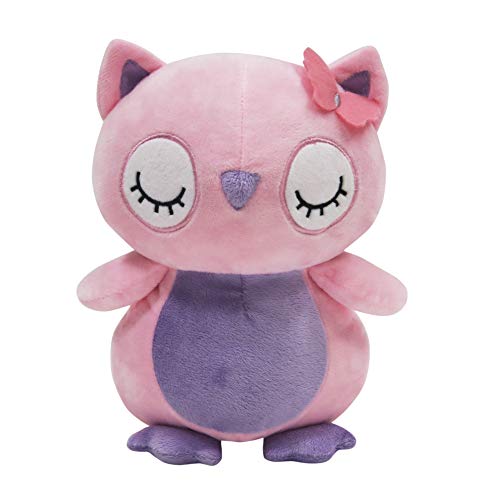 Bedtime Originals Plush Butterfly Meadow Owl, Jewel