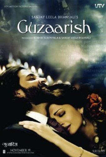 Guzaarish - DVD - ALL REGIONS - NTSC - Hrithik Roshan - Ashwairya Rai - Bollywood by Sanjay Leela Bhansali
