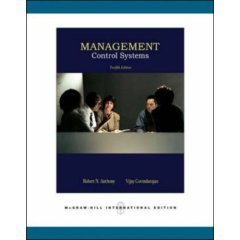 Management Control Systems by Anthony / Govindarajan (2006-08-01)