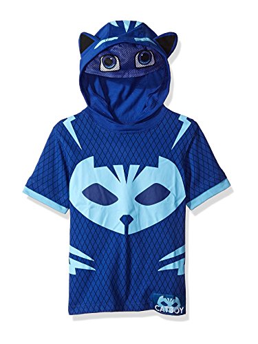 PJ MASKS Boys' Gekko and Catboy Hoodie and Tee