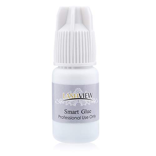 LASHVIEW professionellen Einsatz Eyelash Extension S Kleber schnell trocken lang anhaltende 5ml schwarz
