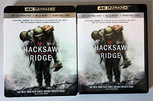 Hacksaw Ridge 4K Ultra HD [Blu-ray + Digital HD]