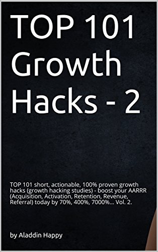 TOP 101 growth hacks - 2: The best new growth hacking ideas that INSPIRE you to put them into practice right away