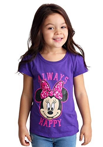 Disney Girls Minnie Mouse Short Sleeve T-Shirt