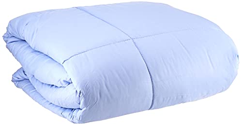 Modern Threads Down Alternative Reversible Comforter Blue/Cream Queen
