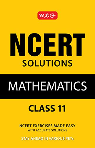 NCERT Solutions Mathematics Class 11 (English Edition)