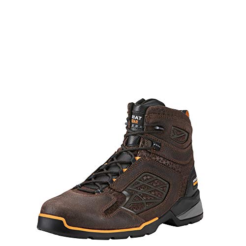 ARJ3S Mens Rebar Flex 6" Composite Toe Work Boot Chocolate Brown 12