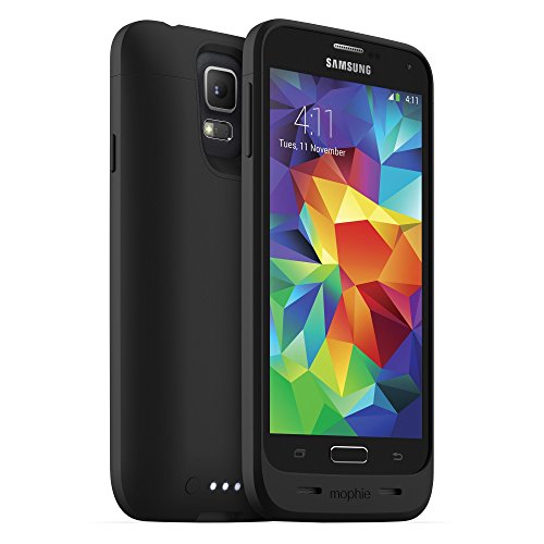 mophie Juice Pack for Samsung Galaxy S5 (3,000mAh) - Black (Renewed)