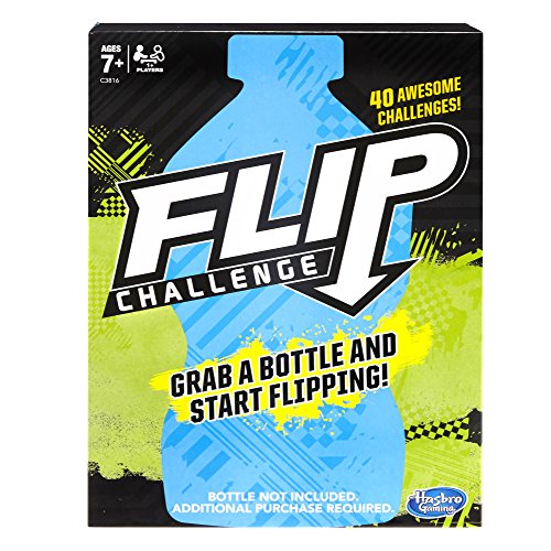 Hasbro Gaming Flip Challenge Bottle Flip Trick Shot Game