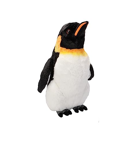 Wild Republic Republic CK Peluche Manchot Empereur Pingouin 30cm, 19438, Emperor Penguin, Noir