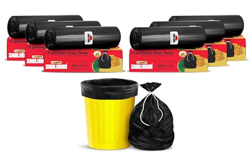 Shalimar Garbage Bags 24 IN Black